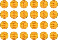 Vista 8 de Beistle 24 bolas de seda rojas, blancas y verdes para Navidad, decoraciones mexicanas, italianas, 12 pulgadas