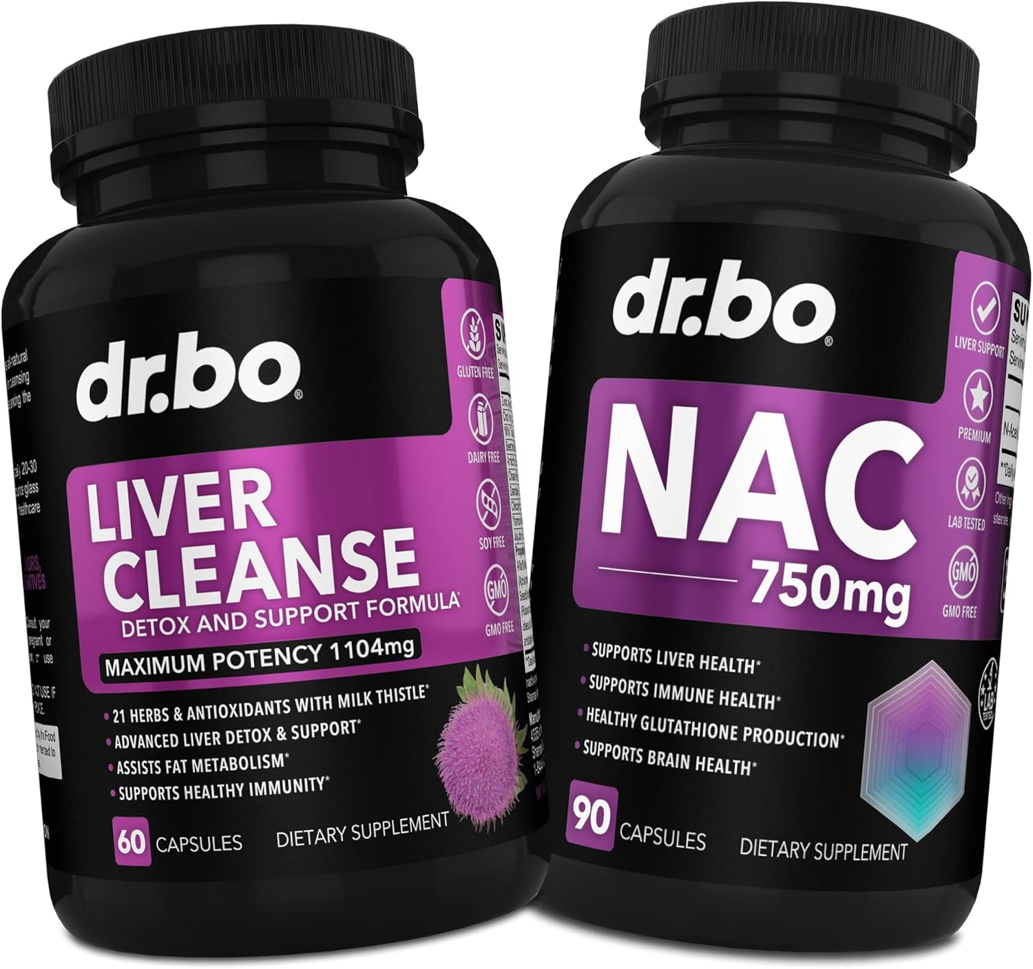 Amazon.com: Liver Cleanse Detox NAC Supplement - 750mg N-Acetyl ...