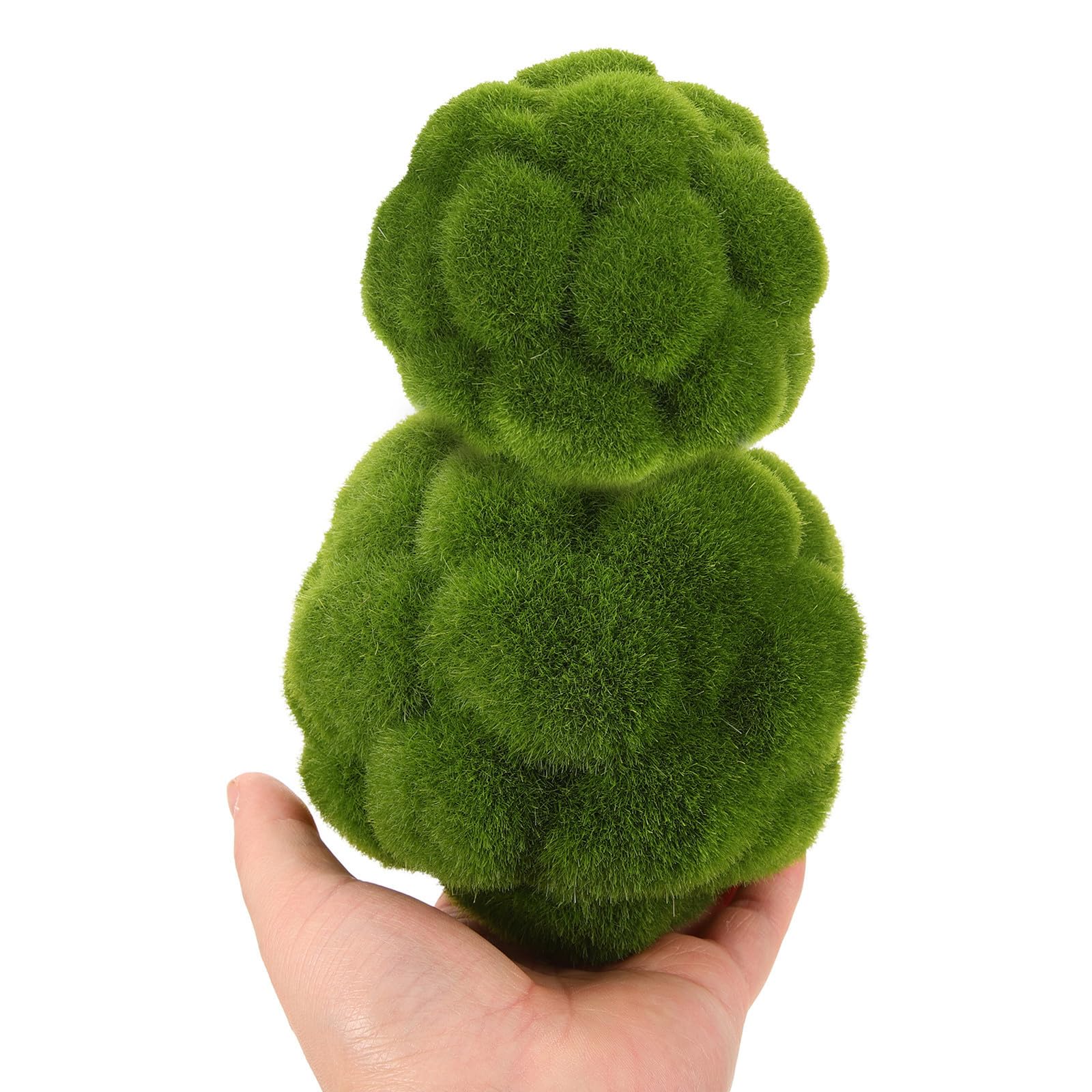 Ciieeo 8 Stück Künstliche Moosbälle aus Flockigem Schaumstoff Grün Dekorative Moos Topiary Kugeln mit Sicheren Materialien Robust für Heim und Bürodekoration Geeignet