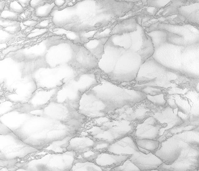 Fablon FAB12011 Marble Grey Blue 67.5cm x 2M roll
