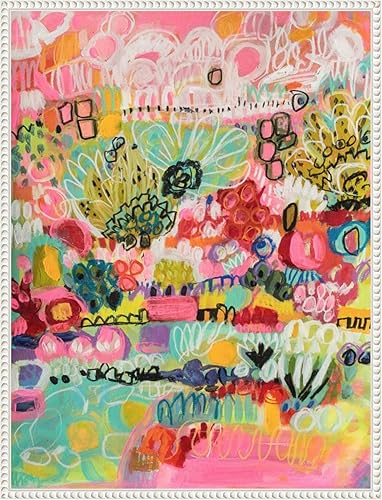 Miniatura 20 de Amanti Art Karen Fields - Lienzo enmarcado para pared, 24 x 18 pulgadas, jardín bohemio III por Karen Fields, lienzo enmarcado para pared, arte