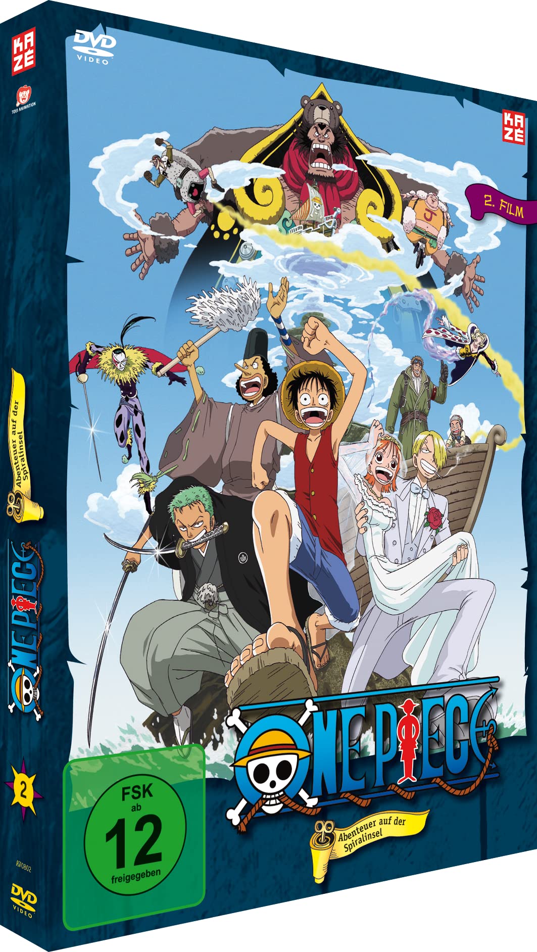 Crunchyroll DVD One Piece 2 - Abenteuer auf der Spiralinsel!