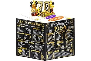 70th Birthday Card for Men/Women: Funny 3D Pop Up 70th Birthday Gifts for Grandma/Mom/Dad