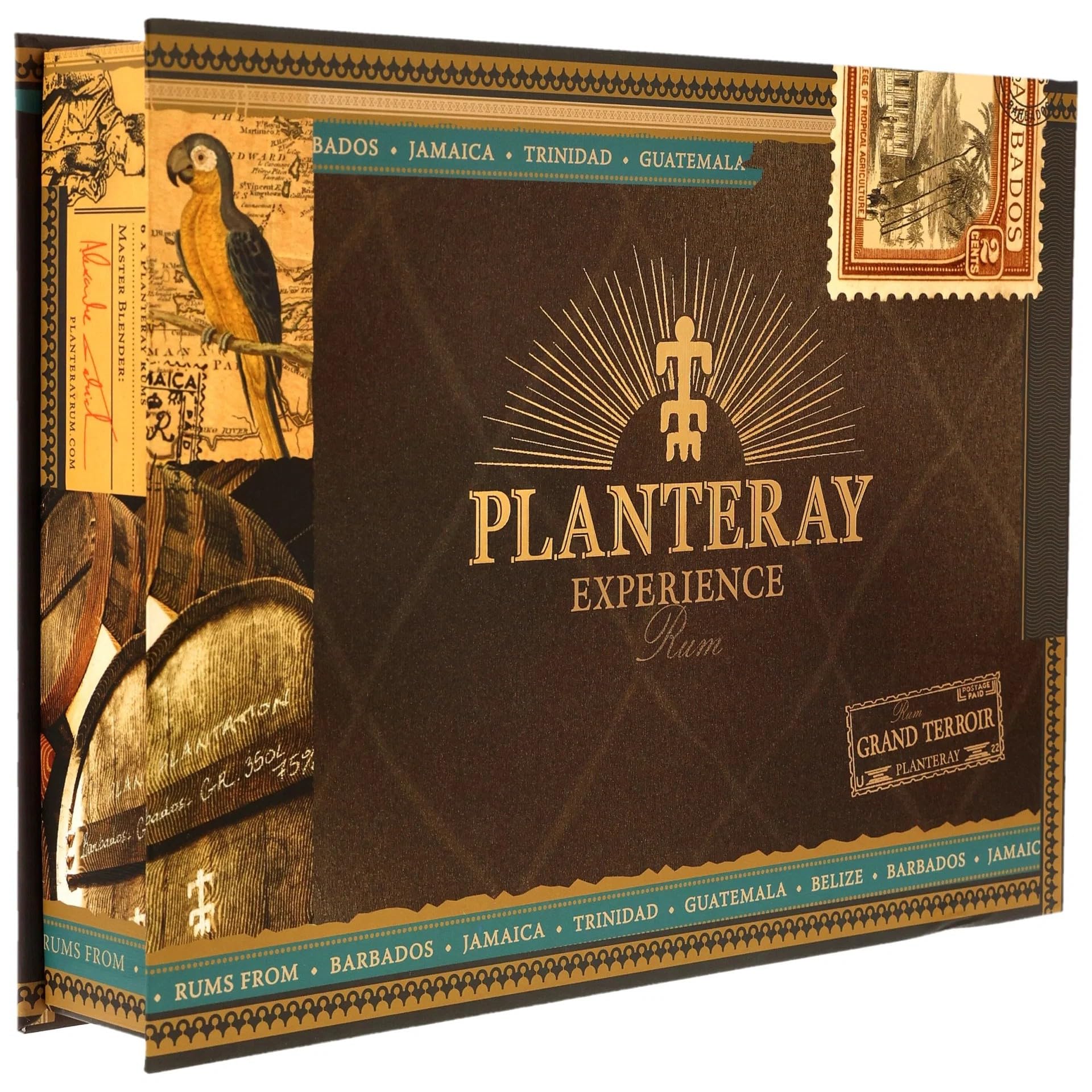 Planteray Experience Box 6er Rum Set 6 x 0,10l + 8 Edelschokoladen