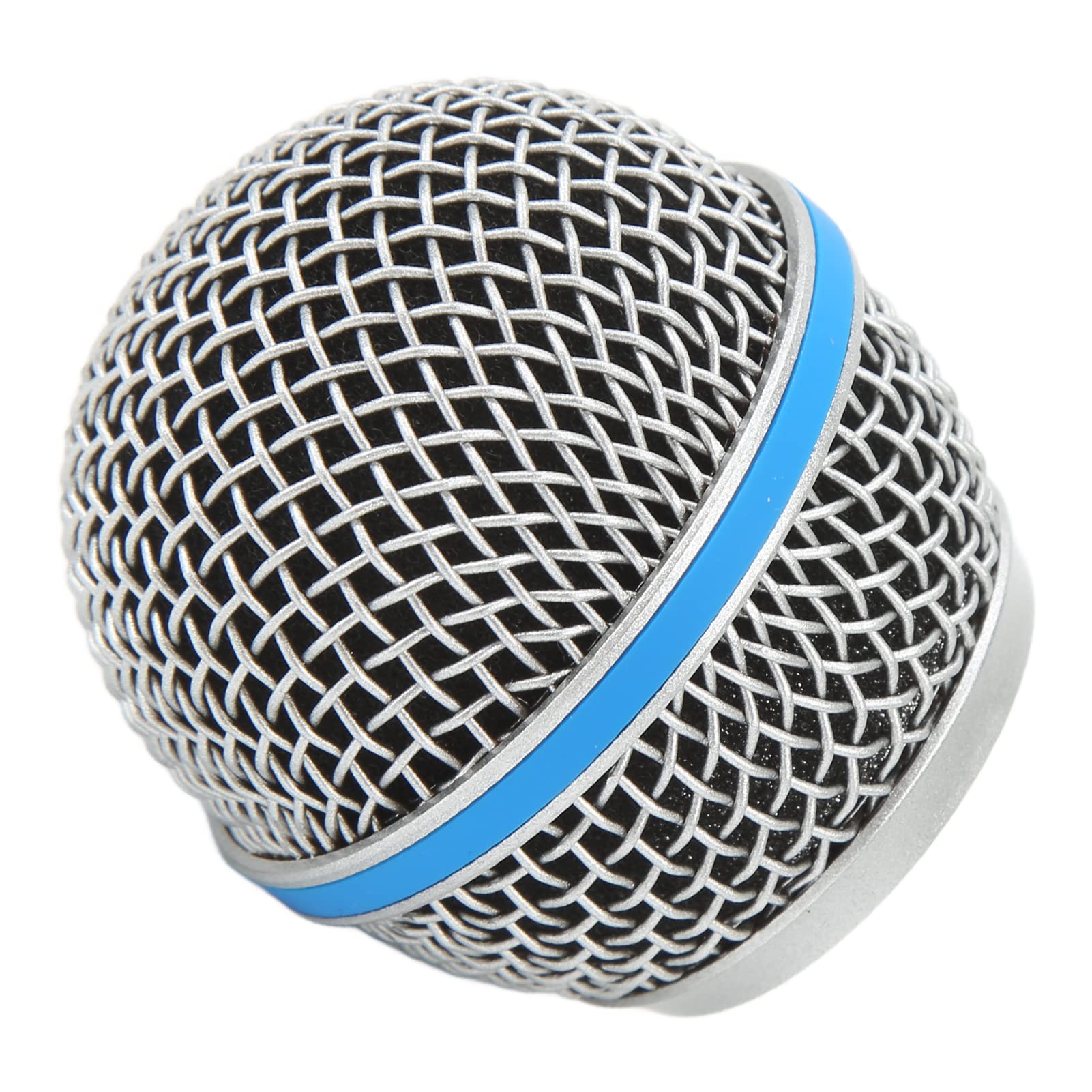 Microphone Ball Head Mesh Grid Replacement Microphone Head Anti Damage Windproof Burst Resistant Sturdy Stainless Steel for Beta58A to Maintain - Image 3