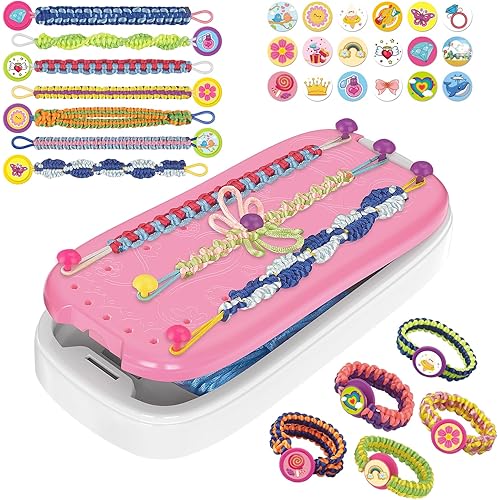 Insfungo Friendship Bracelet Making Kit, Gifts for 7 8 9 10 Year Old Girl, Arts and Crafts for Kids Ages 8-12, Birthday Gifts Ideal for Girls, Present for Teens, Tweens, 10-12