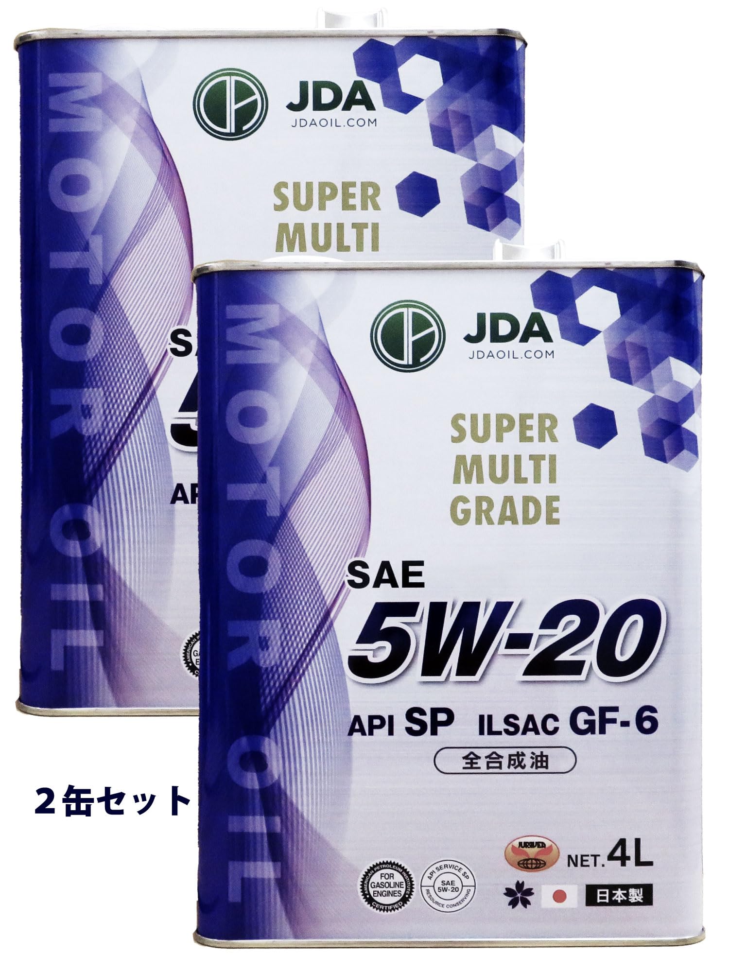 Amazon | JDA スーパー マルチグレード エンジンオイル 5W-20 SP GF-6
