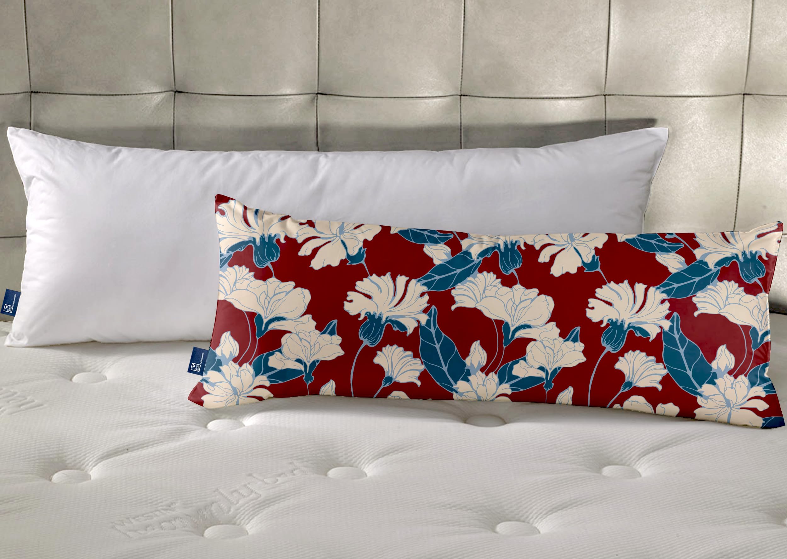 THE WOOD WHITE Microfiber Luxury Full Body Pillow with Pillow Cover. 18 X 54 Inch, White Cuddle Pillow with Removable Long Pillow Cover, Long Side Sleeper Pillow, Freedom. (B0CGJ9D5JQ) Amazon Price History, Amazon Price Tracker