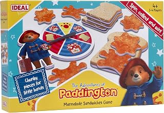 IDEAL | Paddington Bear - Marmalade Sandwiches Game! | Kids Games | The Adventures of Paddington Bear | For 2-4 Players | Ages 4+