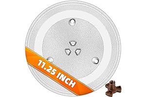 Exact-Fit Microwave Replacement Tray for GE & Kenmore