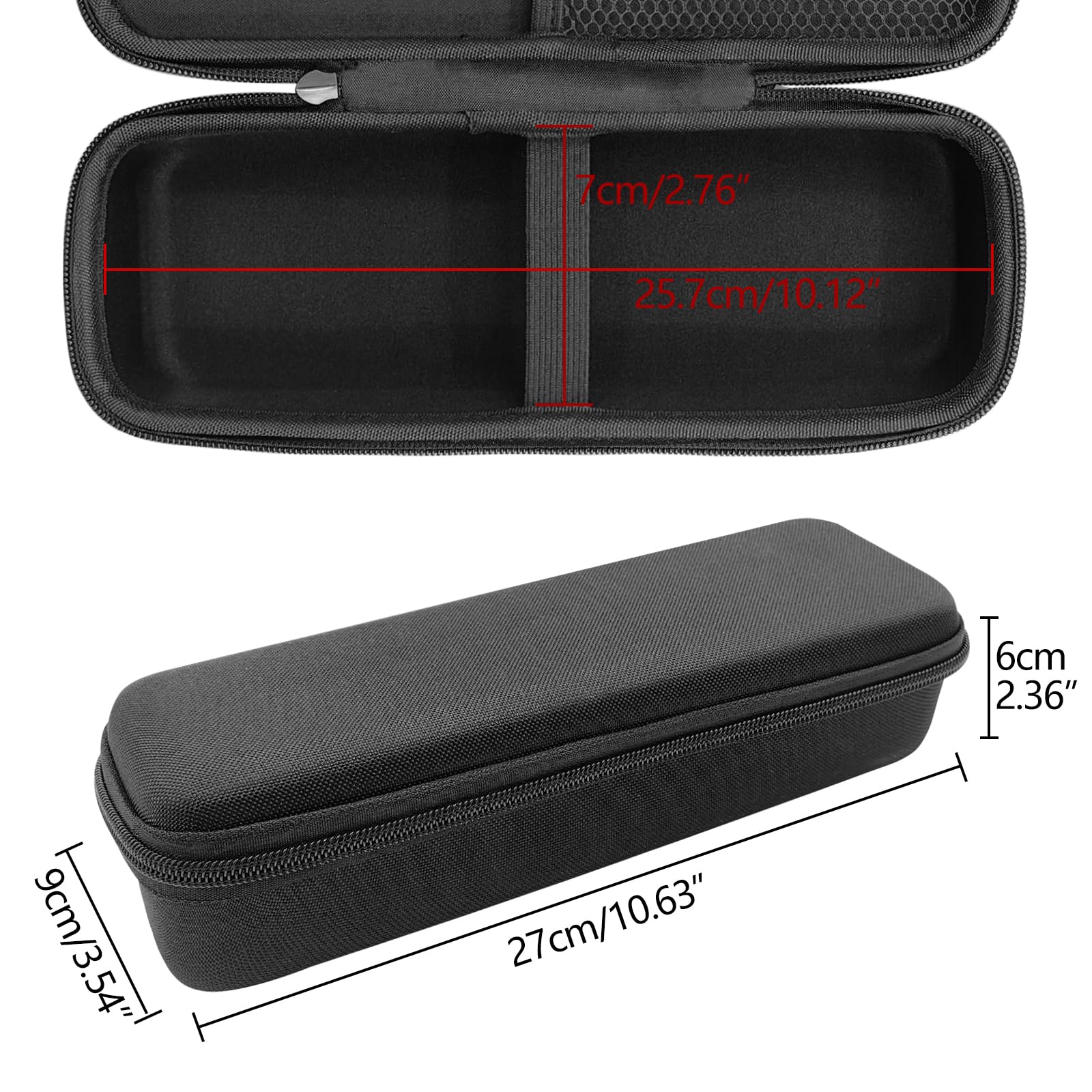 Musiin Microphone Portable Case, Compatible with CAD WX50, WX200, Dolphin MCX10, MCX20, Gemini Sound GMU-M100 - Image 2