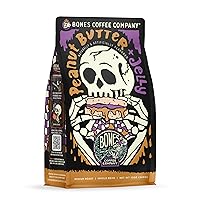 Vista 124 de Bones Coffee Company - Café de origen único de Colombia, almendras, fruta seca, notas de vainilla, café en granos enteros saborizado, granos de café