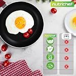 NutriChef 13-Piece Non-Stick Kitchen Set - PTFE/PFOA/PFOS Free Heat Resistant Kitchen Utensils with Pots, Pans, Pans, Gratin Dish, Lids, Ladle, Fork, Strainer