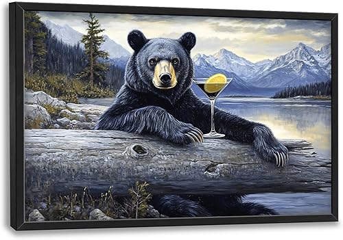 Miniatura 32 de Arte abstracto de pared grande enmarcado para decoración de pared para sala de estar, imágenes abstractas de gran tamaño, pintura moderna extra