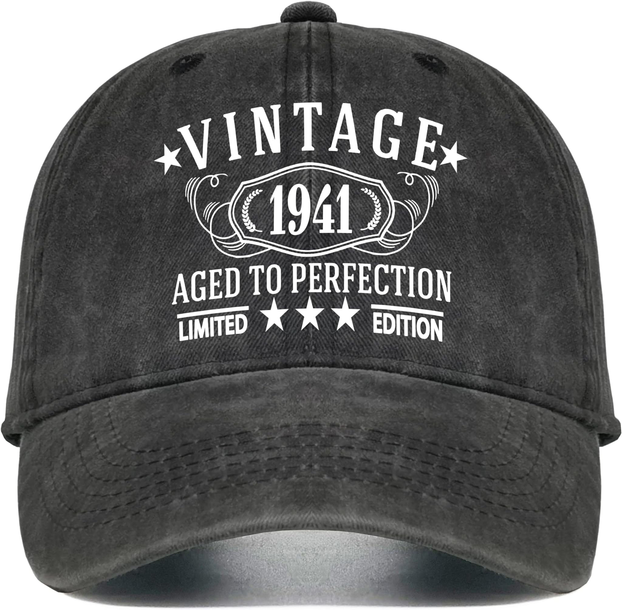 CKETDYOBirthday Gifts for Men Women, Personalized 30th - 100th Birthday Gifts, 1924-1995 Vintage Hat