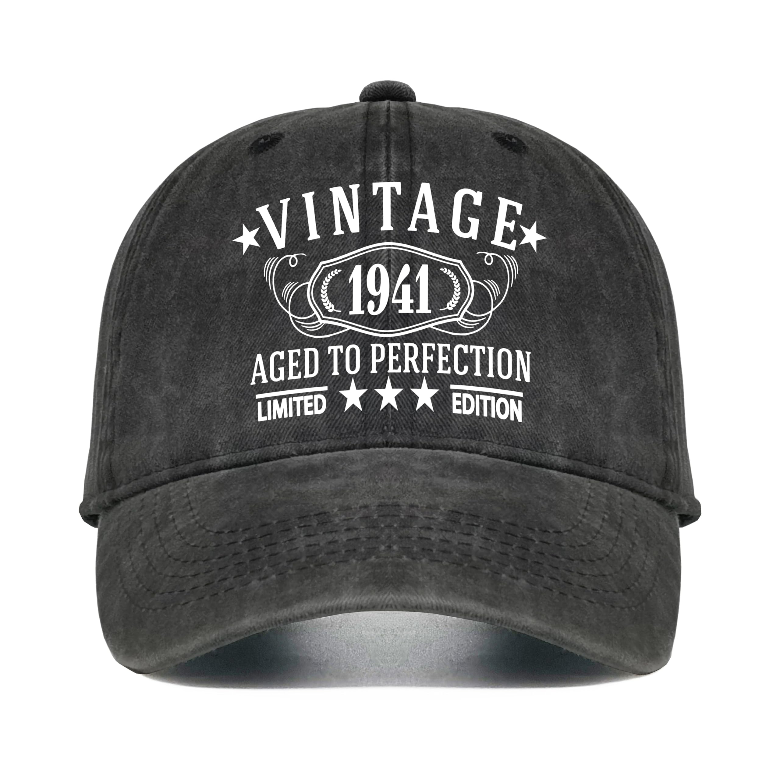CKETDYOBirthday Gifts for Men Women, Personalized 30th - 100th Birthday Gifts, 1924-1995 Vintage Hat