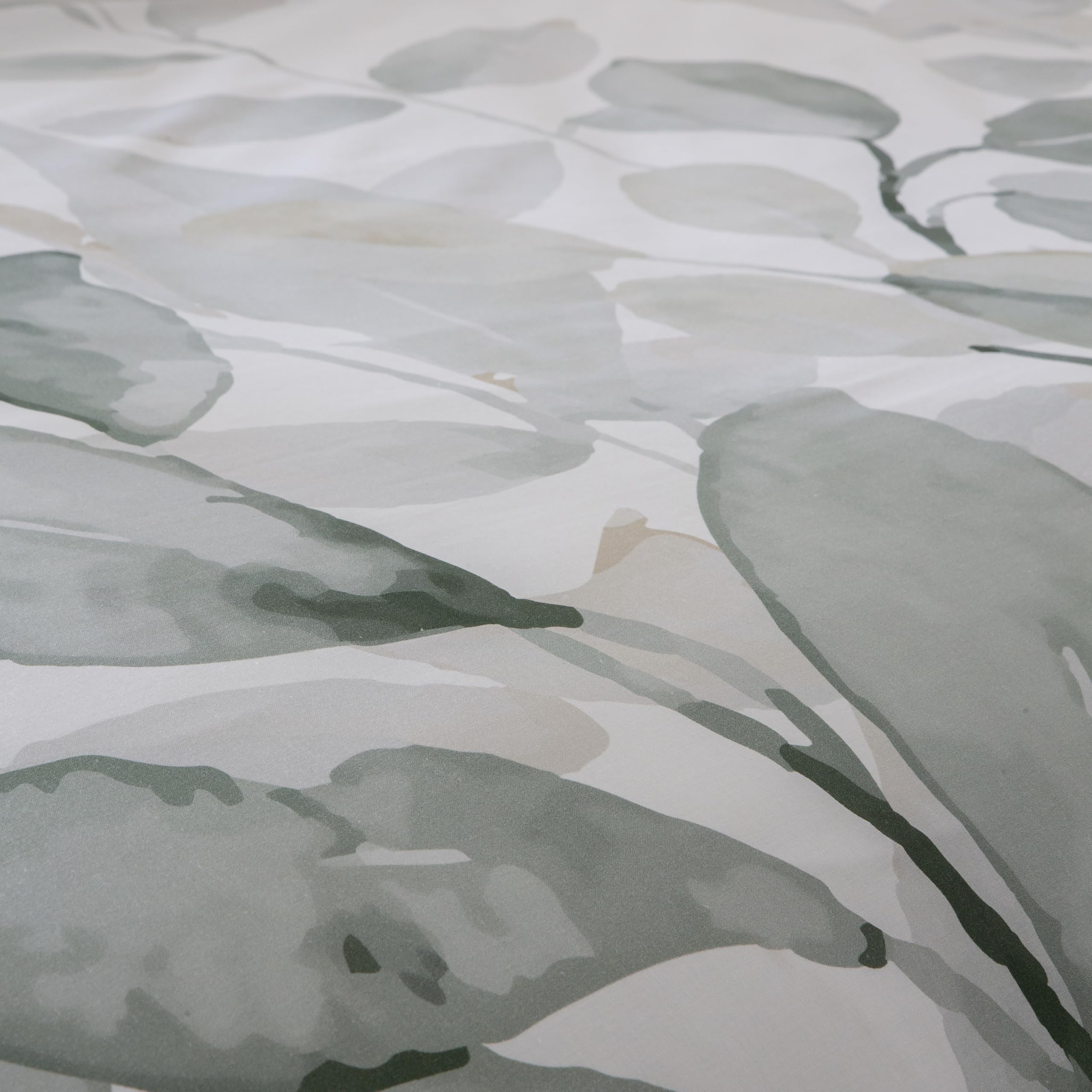 COTTON ARTean Funda Nórdica Cama 90 ALGODÓN Pas Blanco y Verde Botones | Incluye 2 piezas: F. Edredón 150x260 + 1 F.de Almohada Certificado OEKO-TEX