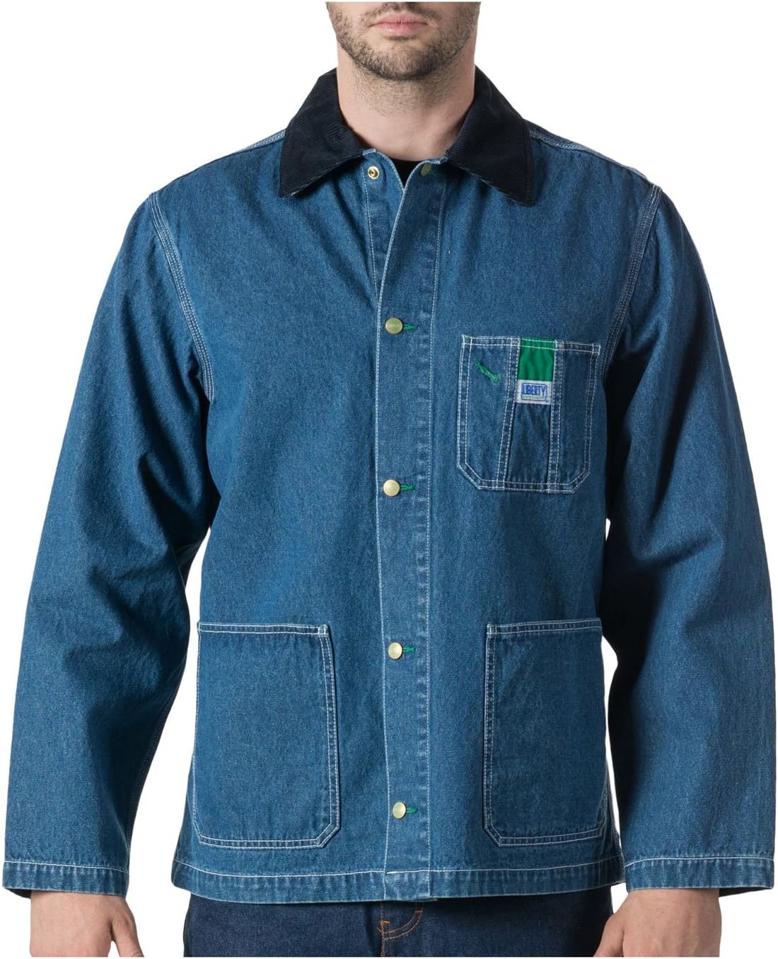 Walls Men's Denim Chore Coat