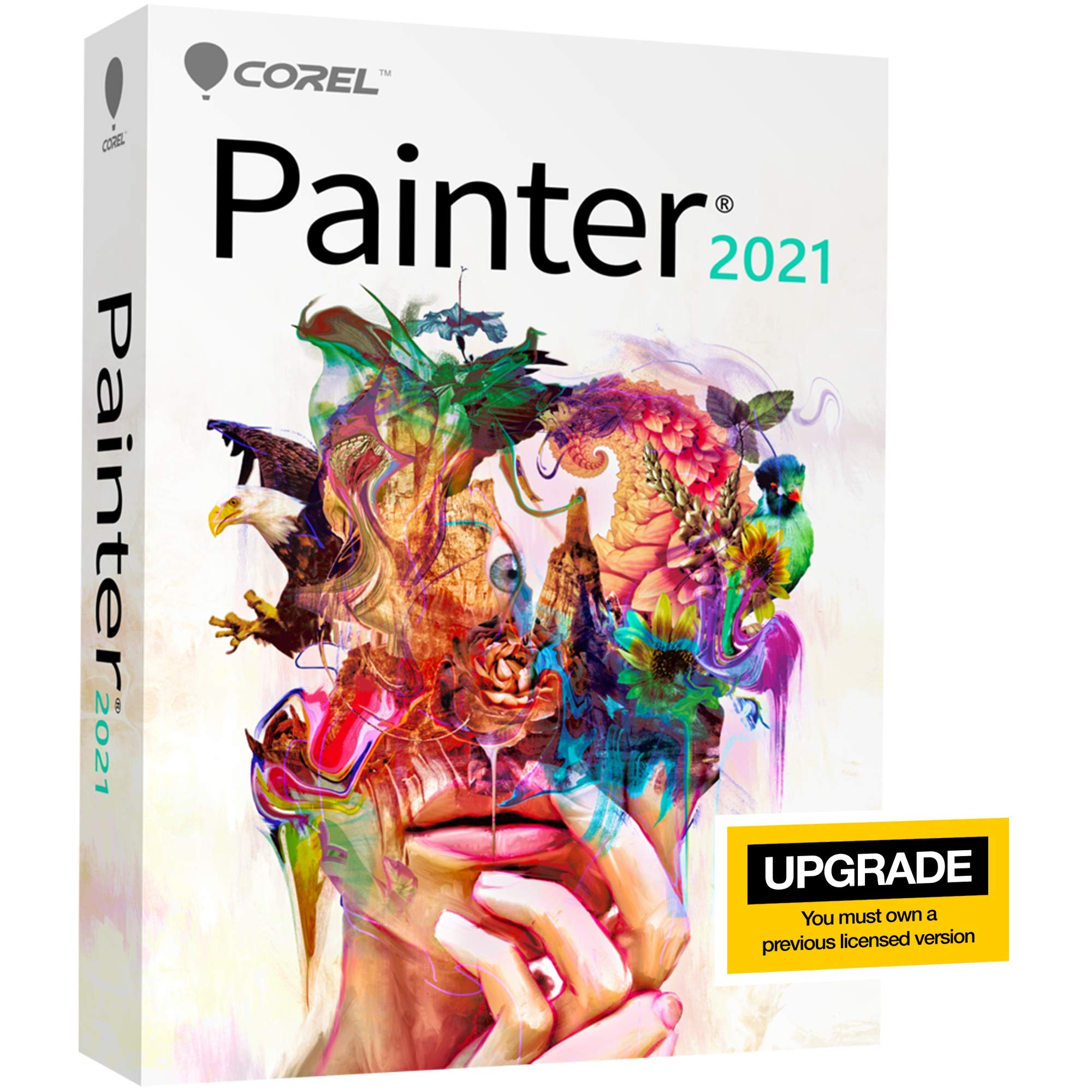 Corel Painter 2021 | Digital Painting Software | Illustration, Concept, Photo, and Fine Art|Upgrade|PC/Mac|