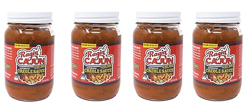 Salsa criolla completamente cocida 16 oz Ragin' Cajun (paquete de 4)