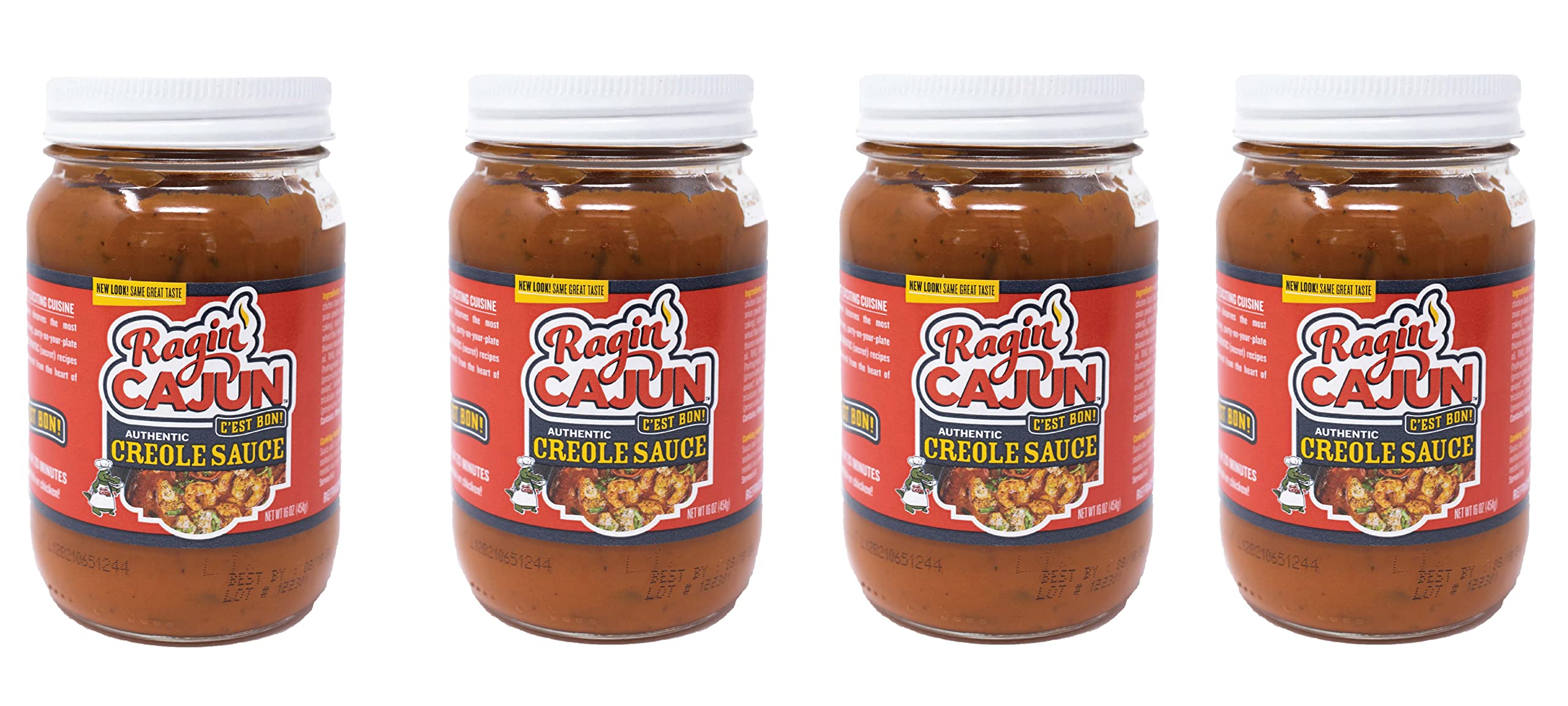 Fully Cooked Creole Sauce 16 oz Ragin' Cajun (Pack of 4)