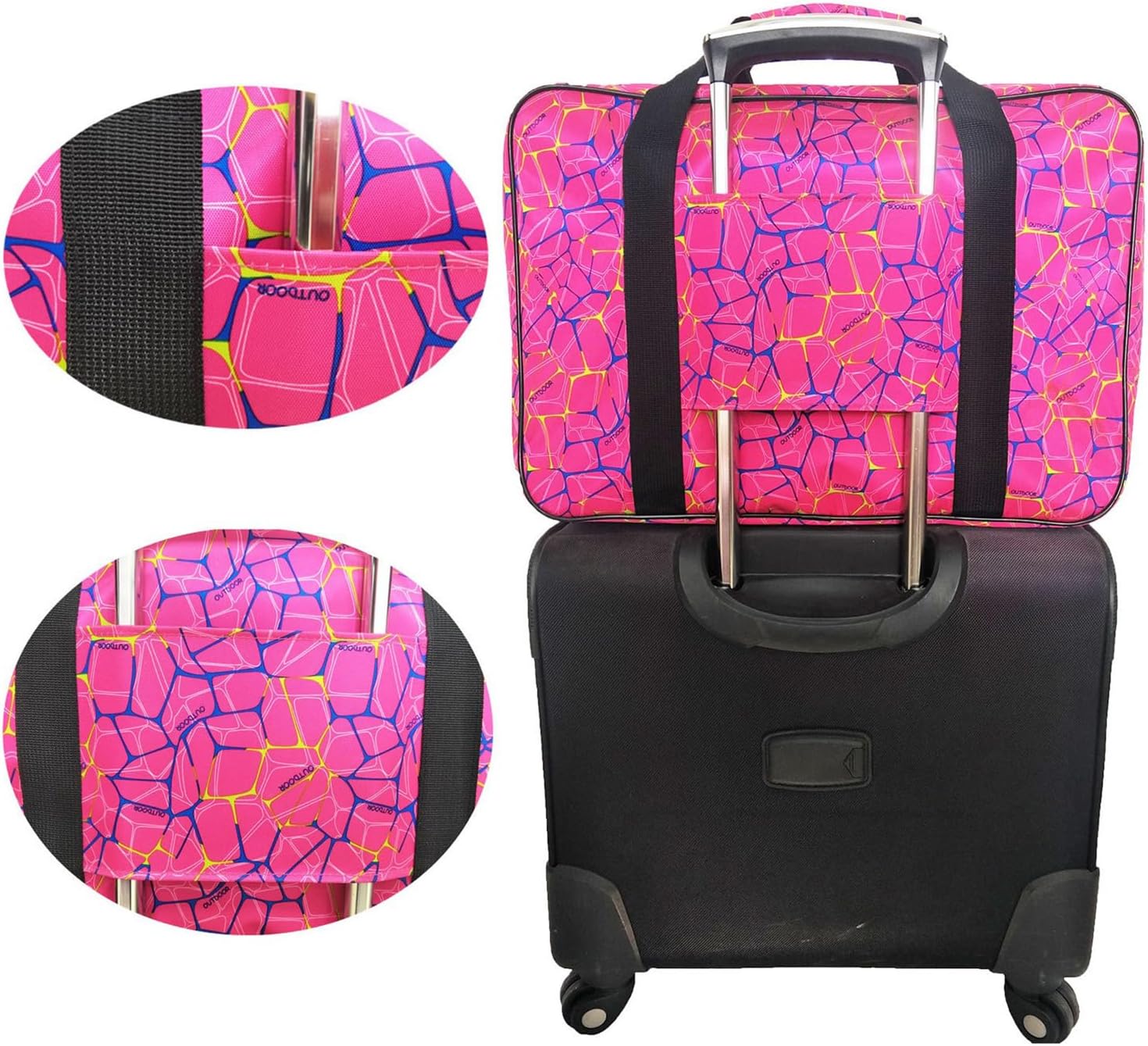 Padded Sewing Machine Travel Bag Nylon Protective Case Featuring Spacious Front Pocket for Ergonomic Carry Handles Sewing Machine Protective Cover