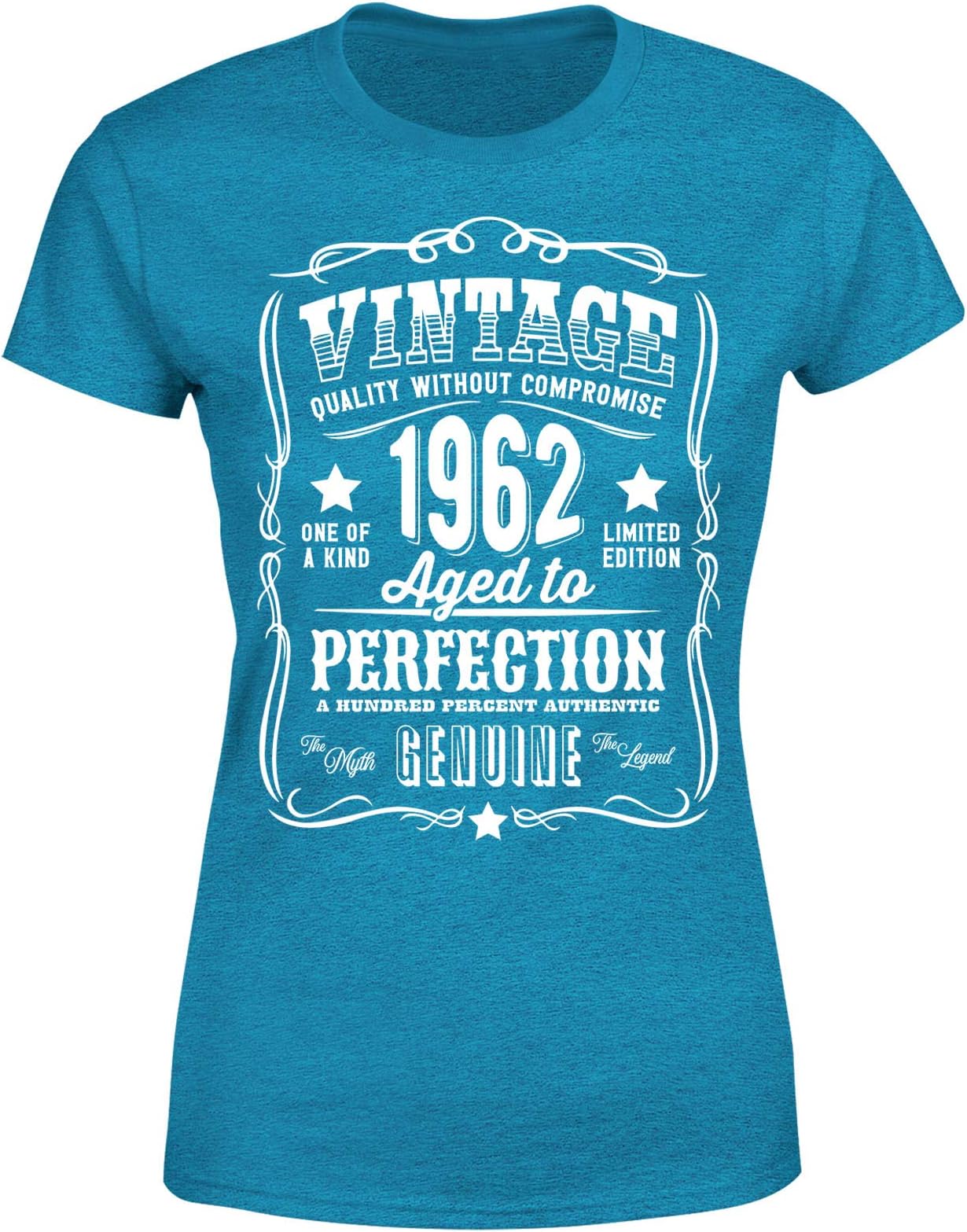 Vintage 1962 Aged to Perfection 60th Birthday Gift Womens T-Shirt Gift for Her