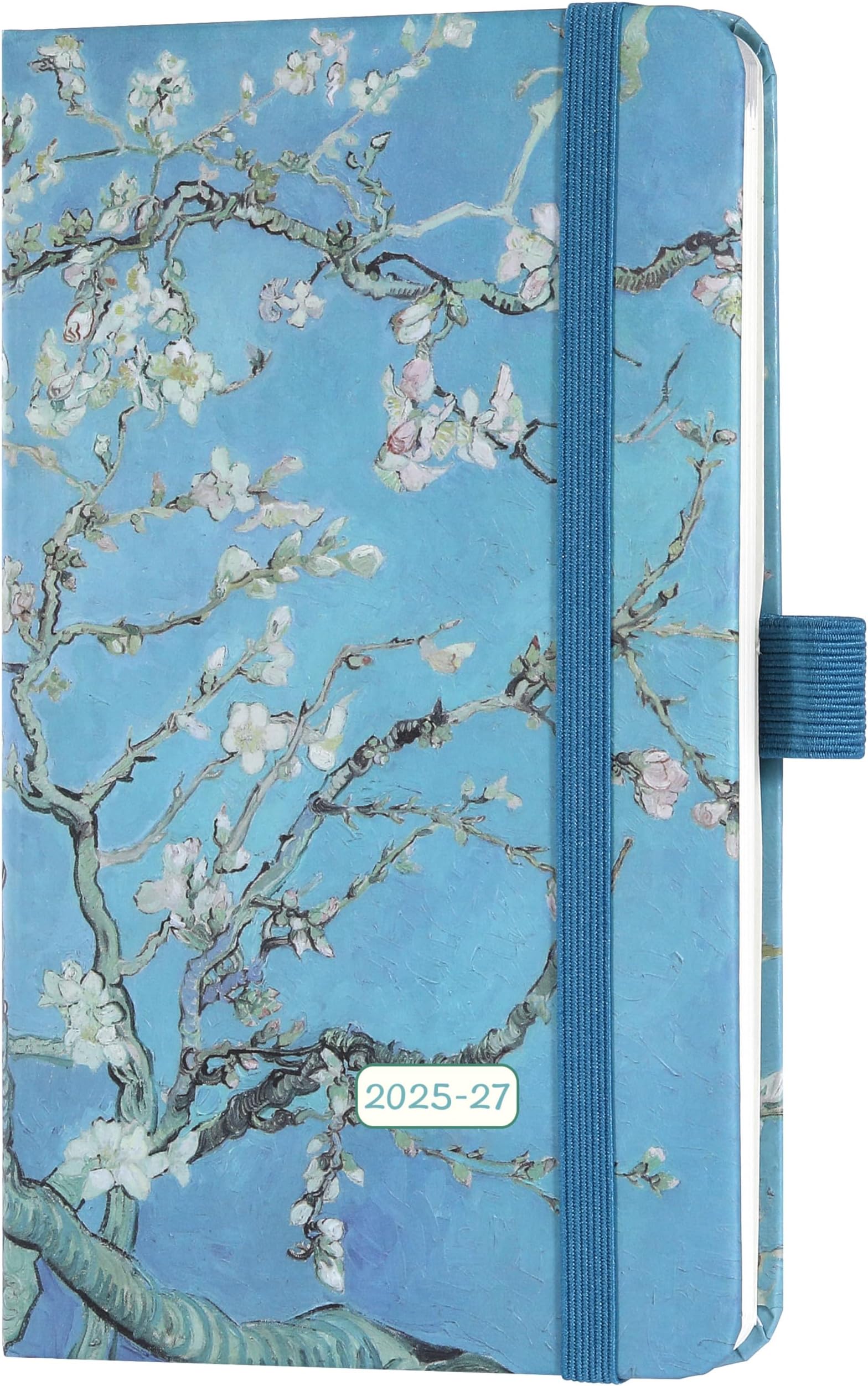 2025-2027 Monthly Pocket Planner/Calendar - 3 Year Monthly Planner 2025-2027, Jan 2025 - Dec 2027(36 Months), 6.3" x 3.8", with 61 Notes Pages, Inner Pocket, 2 Bookmarks, Pen Holder & Elastic Closure