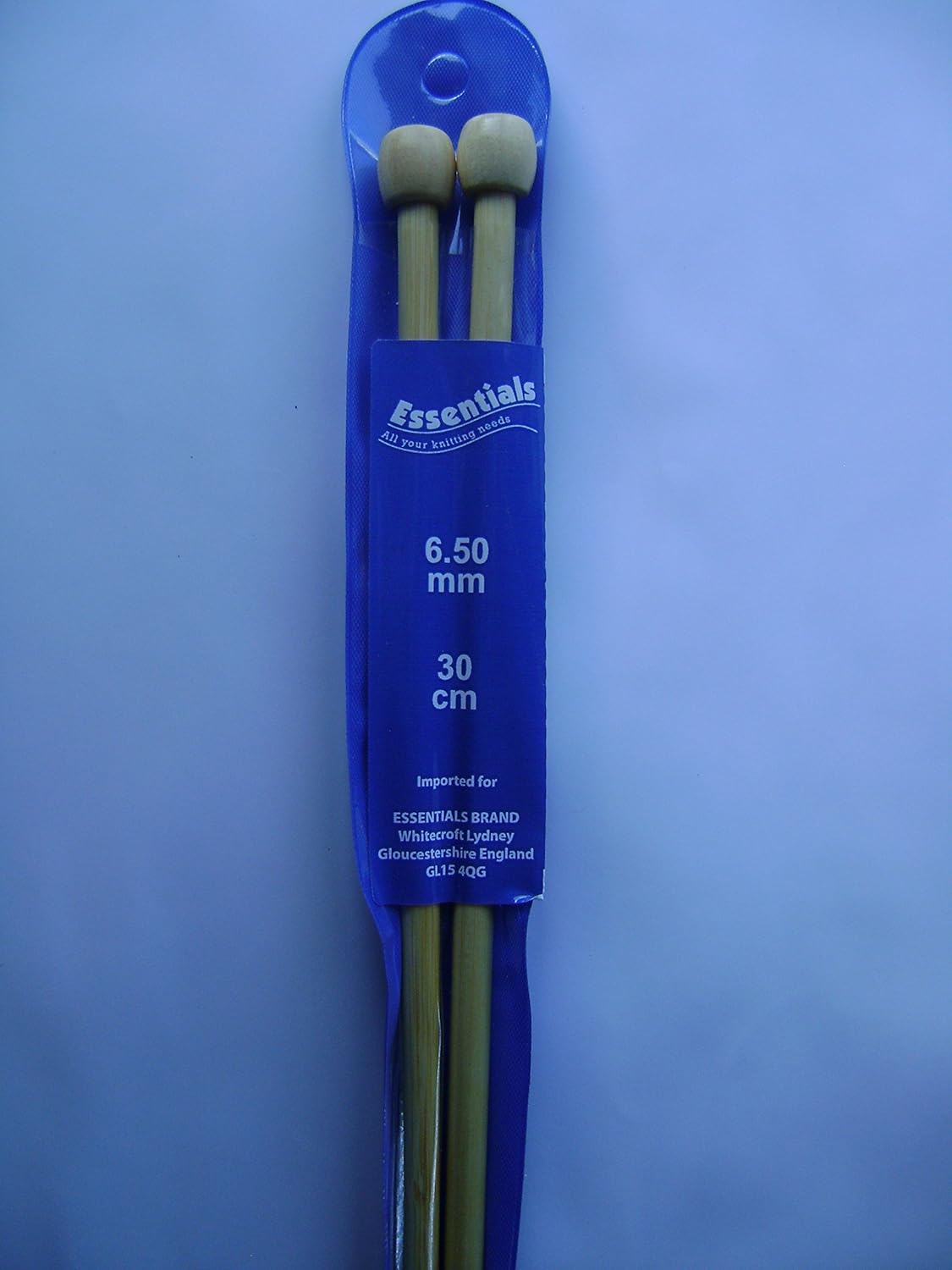 Bamboo 6.5mm Knitting Needle 30cm