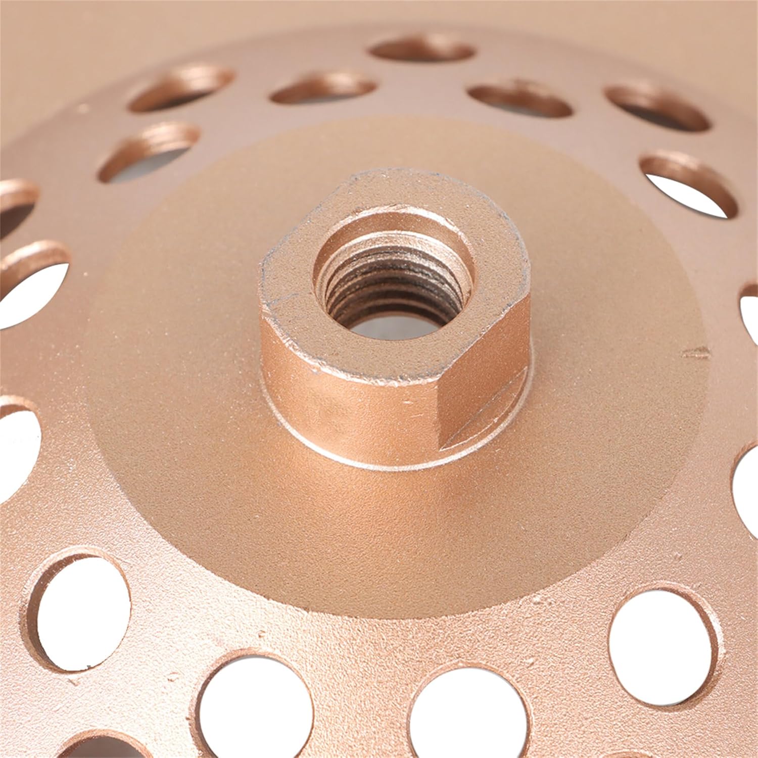 kimllier 7 Inch Concrete Grinding Wheels 12 Turbo Diamond Segments 5/8 Inch -11 Arbor Diamond Grinding Wheel Fit for Concrete and Masonry