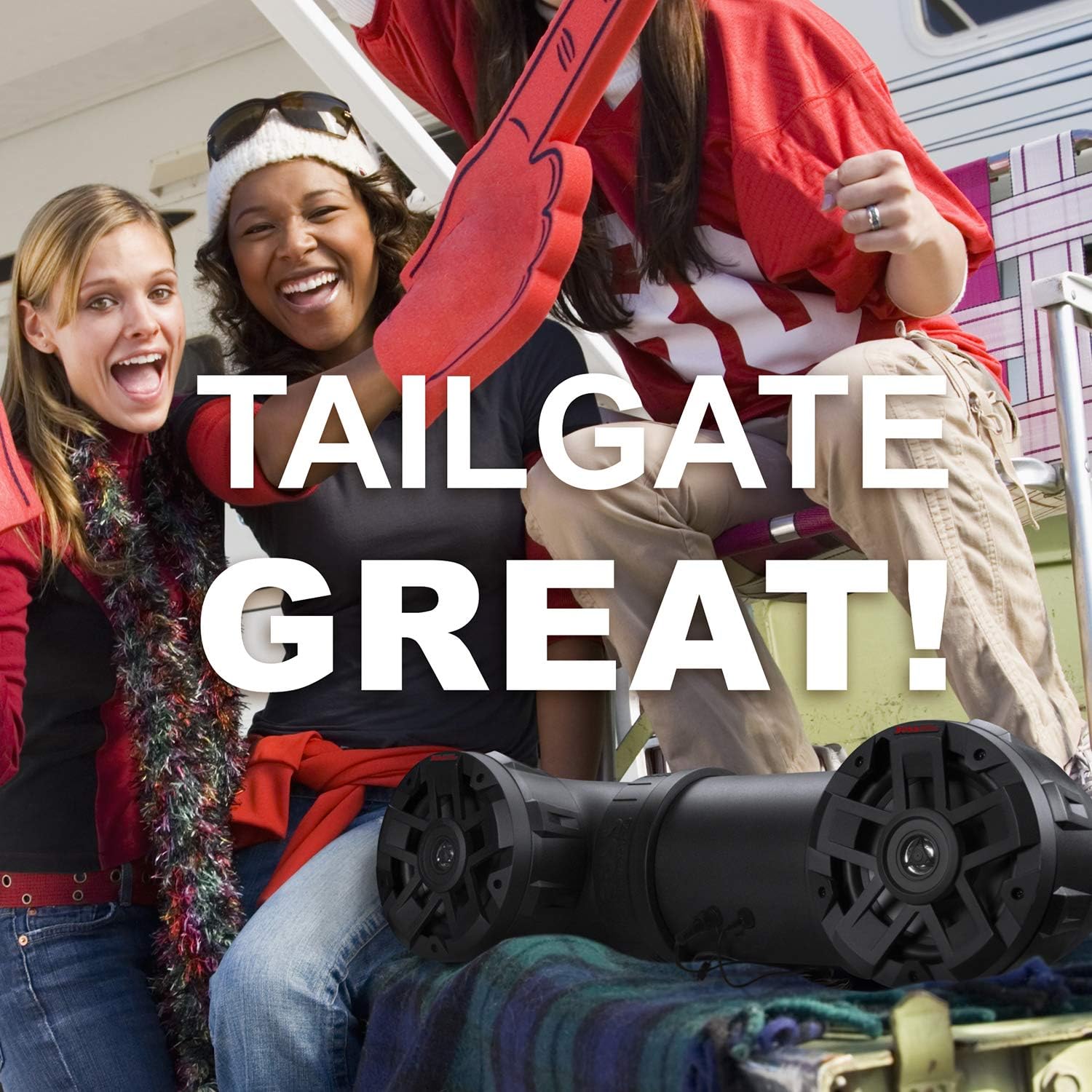 BOSS Audio Systems ATV6.5B ATV UTV Weatherproof Sound System - 6.5 Inch Speakers, 1.5 Inch Tweeters, Built-in Amplifier, Bluetooth, Easy Installation for 12V Vehicles - Image 4