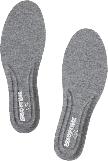 Semelles Confort Mémoire De Forme En EVA - Tissu Bambou Respirant - À Découper (Taille 36-39 EU) - Pour Sport, Travail, Bottes