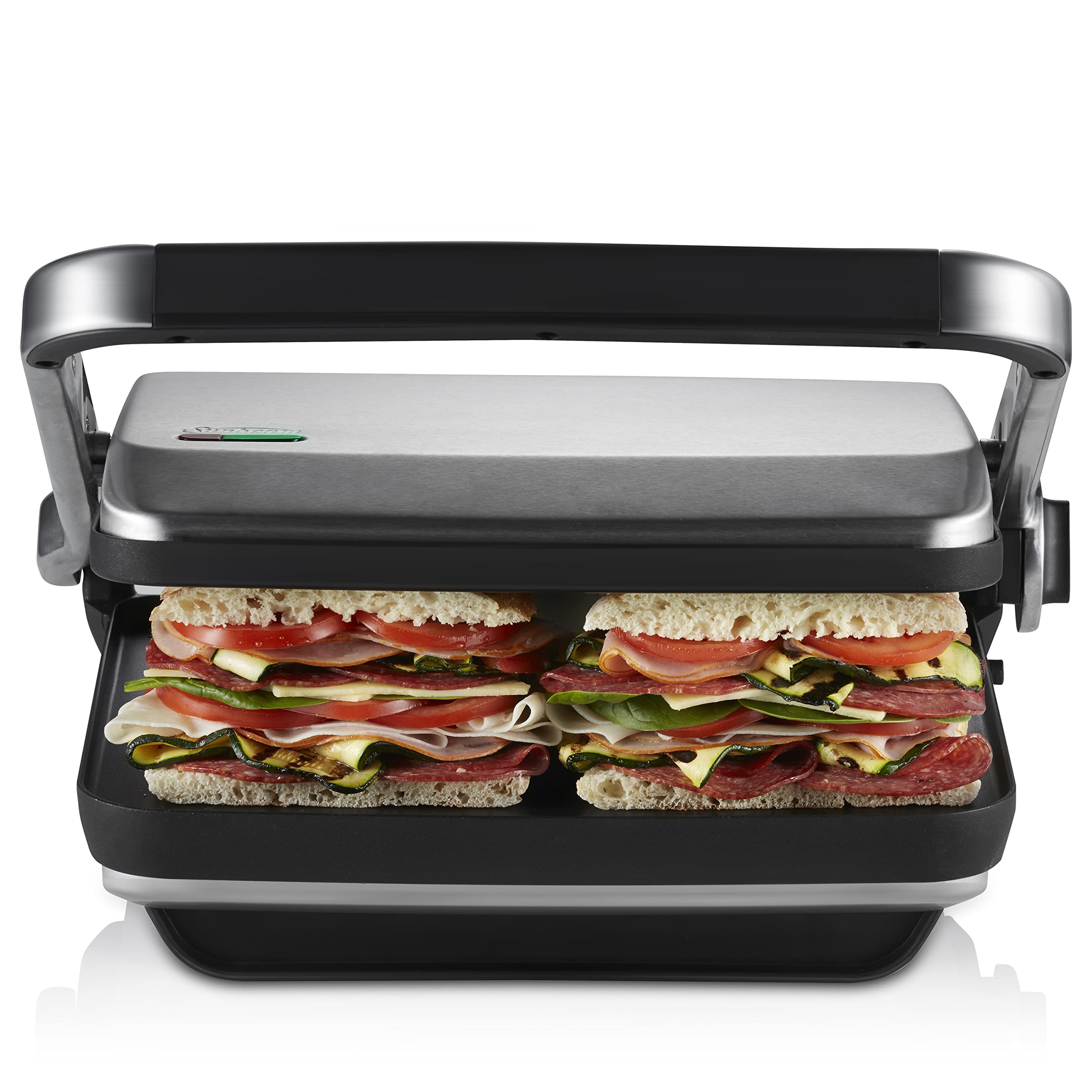 sunbeam compact cafe grill 2 slice sandwich press