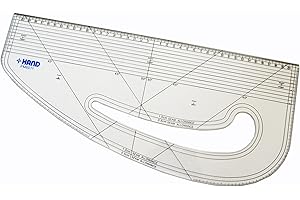 HAND Ruler for Pattern Marking and Making, Tailoring, Study - Metric