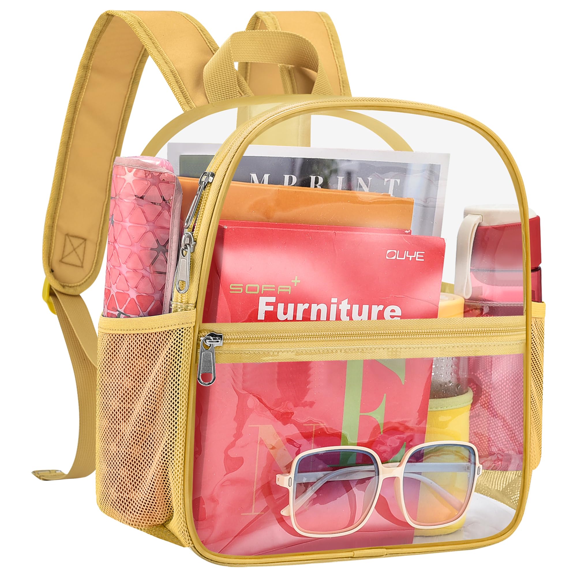 Clear Backpack for Stadium Events Stadium Approved Sports Fan Backpacks