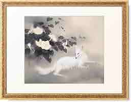 橋本関雪、霊峰、超希少額装用画版、新品額装付 Amazon.co.jp: 橋本関雪 Hashimoto Kansetsu 「夏夕」 額装
