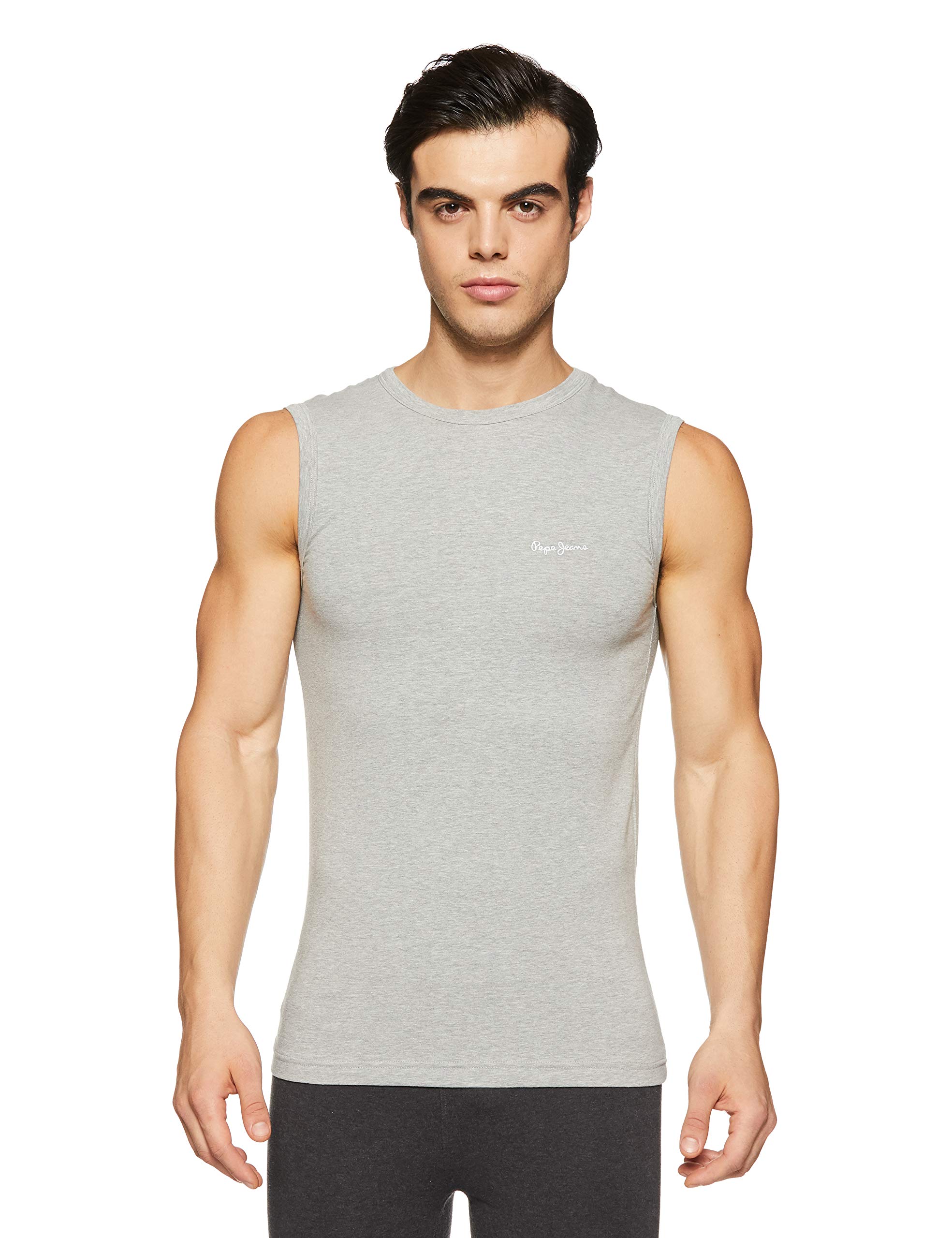 pepe jeans Men's Cotton Regular Fit Vest-picture-39