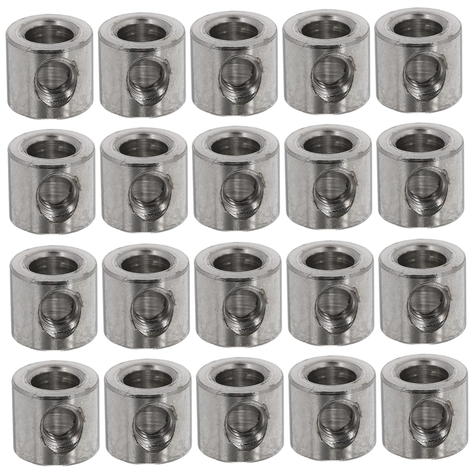 SOLUSTRE 20pcs Heavy Duty Wire Rope Clips for Secure and Adjustable Cable Fastening Small Wire Locks Steel Cable Clamps Steel Cable Parts