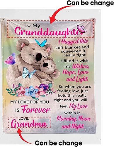 Miniatura 2 de Manta personalizada con texto en inglés To My Daughter de papá o mamá, regalos para hija de padre madre, manta de regalo de cumpleaños, manta de