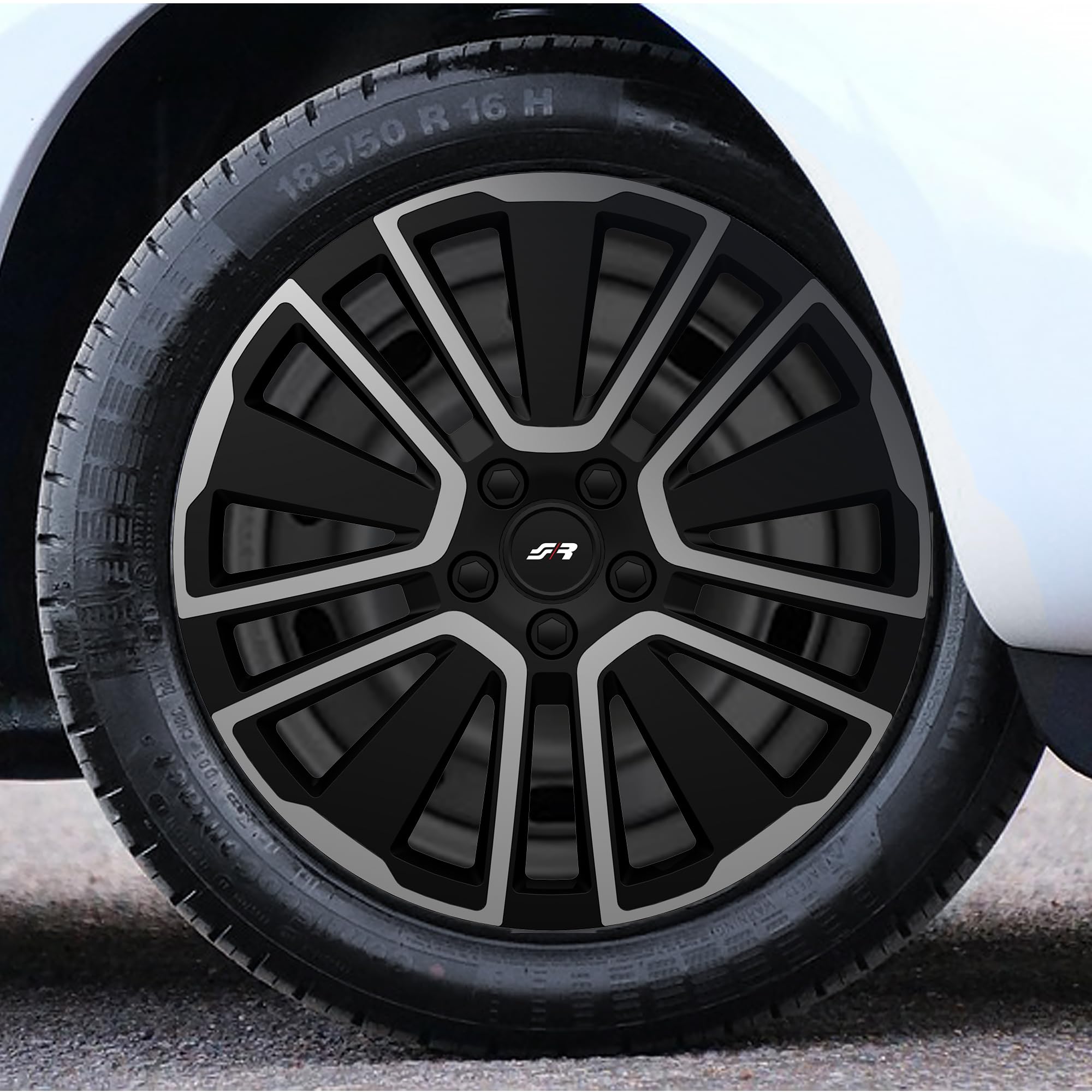 Spun Aluminum Disc 15 Inch Wheel Covers, Set Of 4