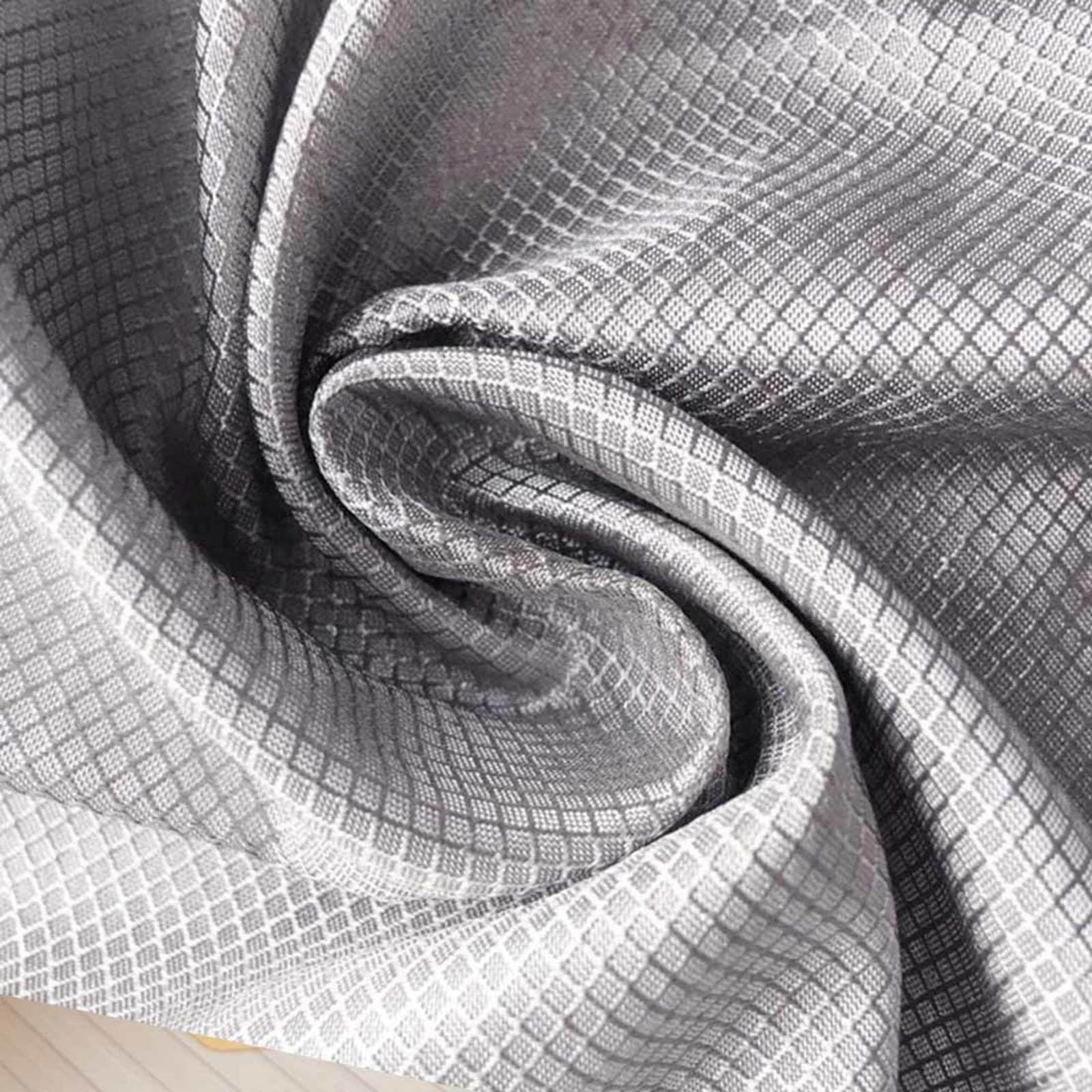 EMF Protection Faraday Fabric RFID Fabric Faraday Blanket Conductive Material EMF Blocker for Cell Phone Faraday Fabric Bag,silver-1x1.1m