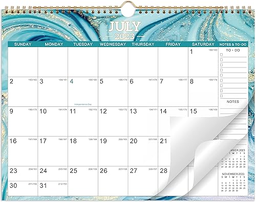 Calendario de pared 2023  Calendario de pared 2023 mensual enero de 2023 a diciembre de 2023 115 x 15 pulgadas calendario 2023 con fechas julianas