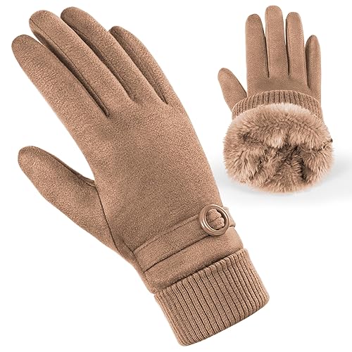 Cold Weather Womens Gloves, Winter Gloves for Women Thermal Warm