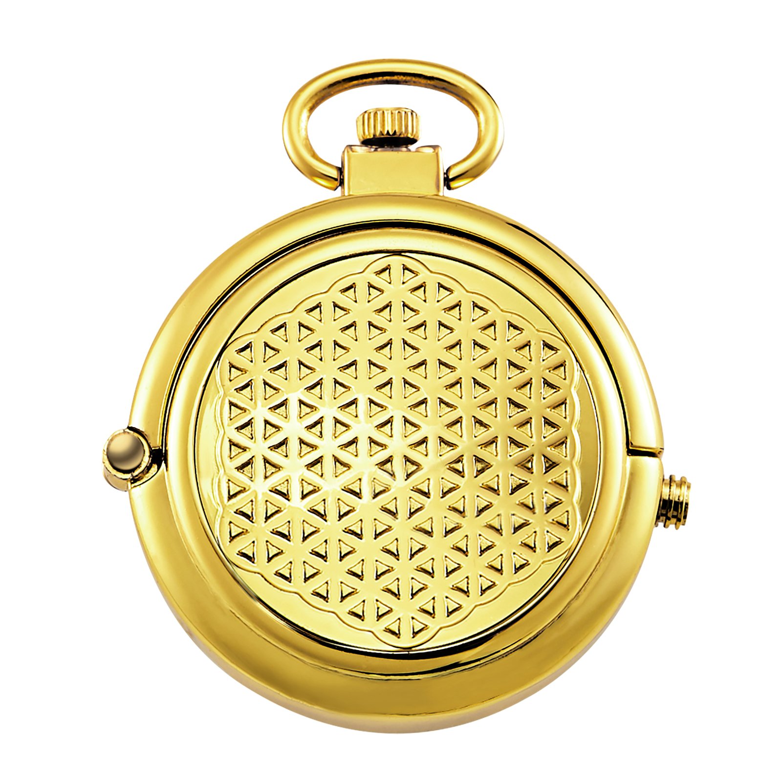 Tree weto Retro oro mecánica reloj de bolsillo Pull de forma especial hueca Caso Diseño Esqueleto Números Romanos bolsillos Relojes con cadena y caja de regalo