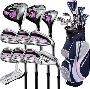 PGF Lady Concord Women's Complete Golf Club Set [15-Piece]