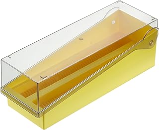 Neolab - Revistero deslizante (7 cm, 100-200 espacios), color amarillo