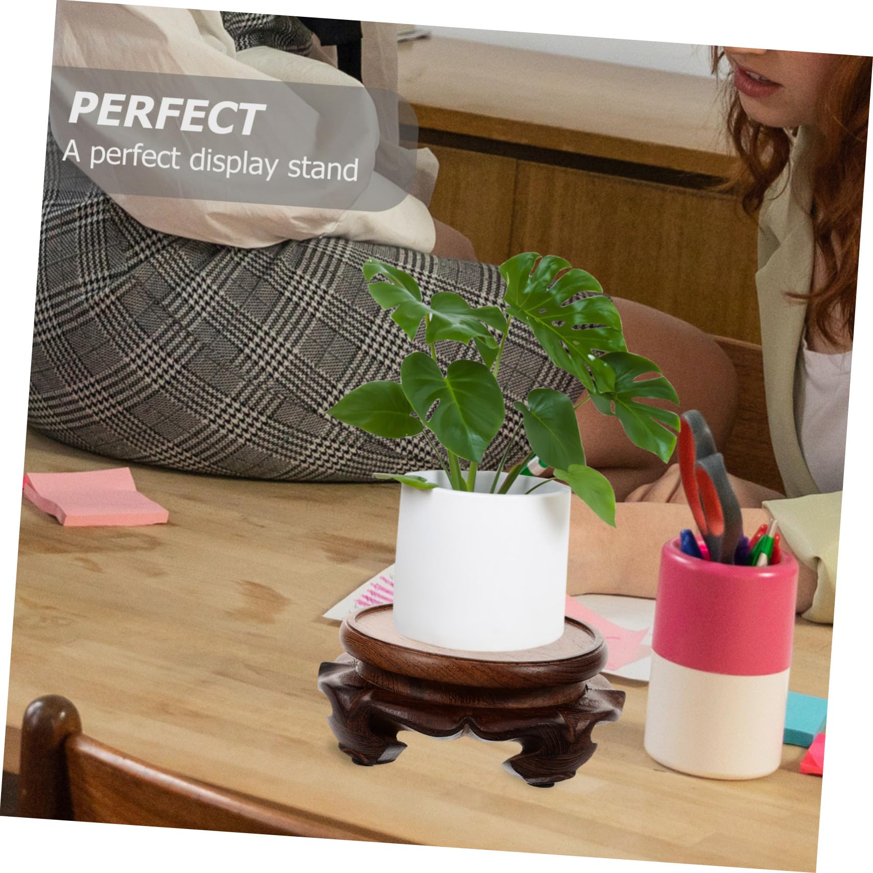 Cabilock Vaso Per Piante Grasse in Legno Rustico Fioriera Rettangolare Decorativa Per Giardino Balcone Interno Ed Esterno Cabilock Vaso Per Piante Grasse in Legno Rustico Fioriera Rettangolare Decorativa Per Giardino Balcone Interno Ed Esterno