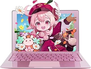 【Win 11 Pro/Office 2019】 All-Metal 10.1 inch Mini Laptop, Quad Core 8GB RAM, 512GB SSD, Celeron N4120, Notebook Computer with WiFi, Webcam, HDMI, Perfect for Kids and Adults(Rose Gold,8G+512G)