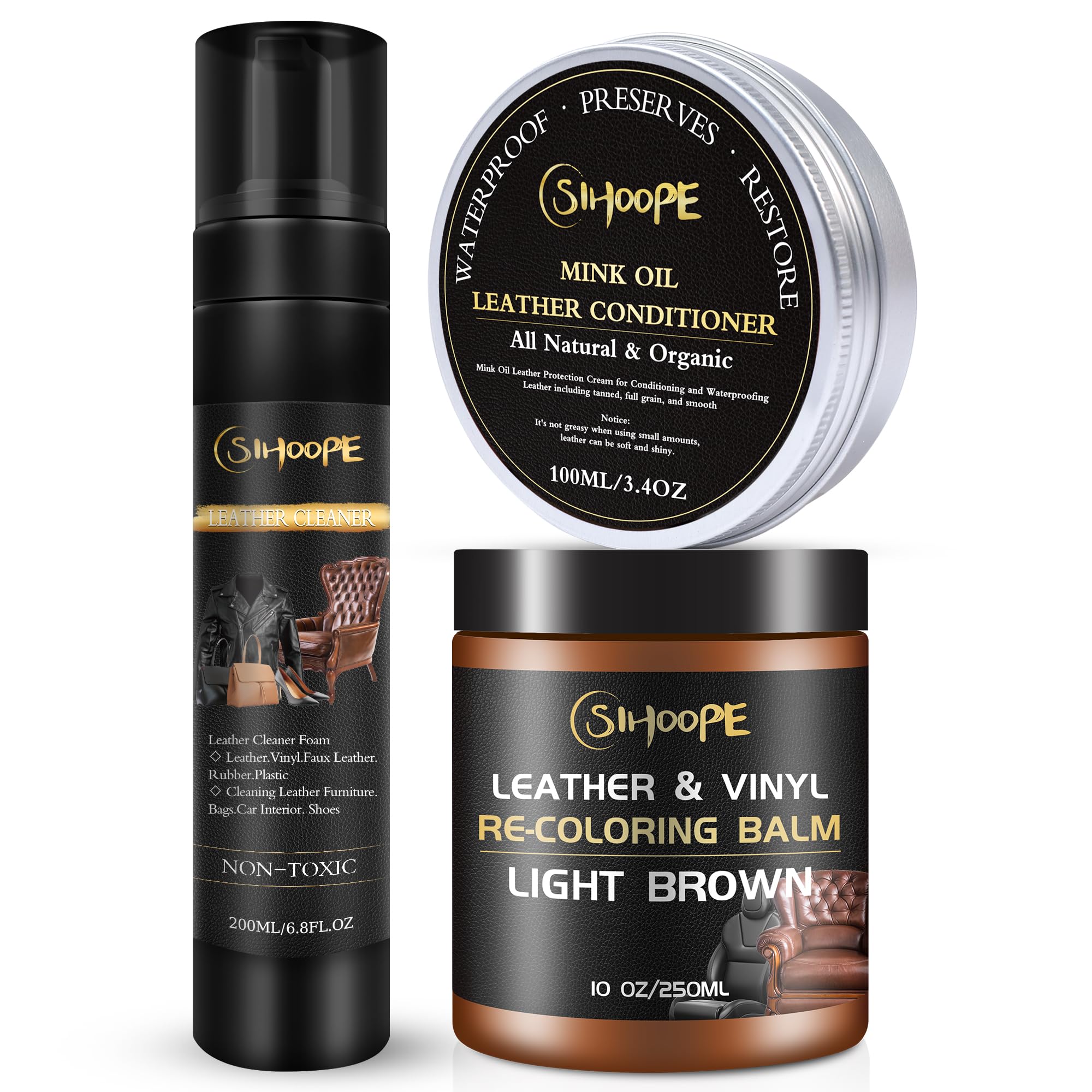 SHIHOOPE Leather Repair Kit