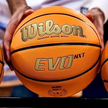 Wilson EVO NXT バスケットボール Wilson NCAA EVO NXT Evolution Game Basketball Ball, Size 7